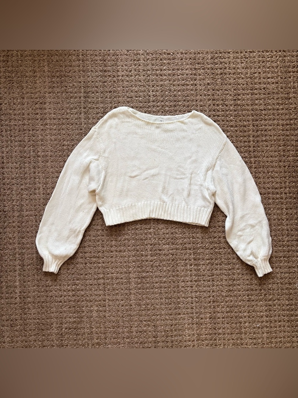 Aritzia Cream Sweater S